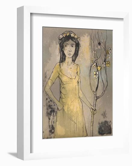 Spring Maid-Jean Jansem-Framed Collectable Print