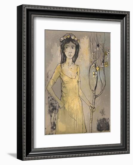 Spring Maid-Jean Jansem-Framed Collectable Print