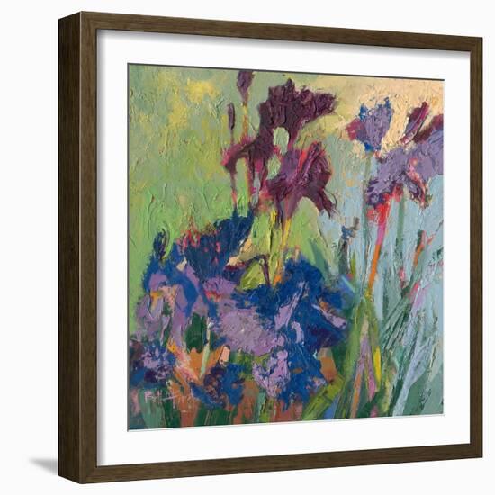 Spring Me Purple-Beth A. Forst-Framed Art Print