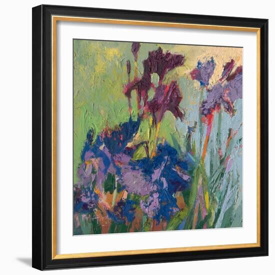 Spring Me Purple-Beth A. Forst-Framed Art Print