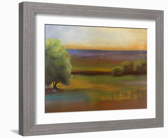 Spring Meadow II-Sokol Hohne-Framed Art Print