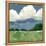 Spring Meadow Study I-Victoria Barnes-Framed Stretched Canvas