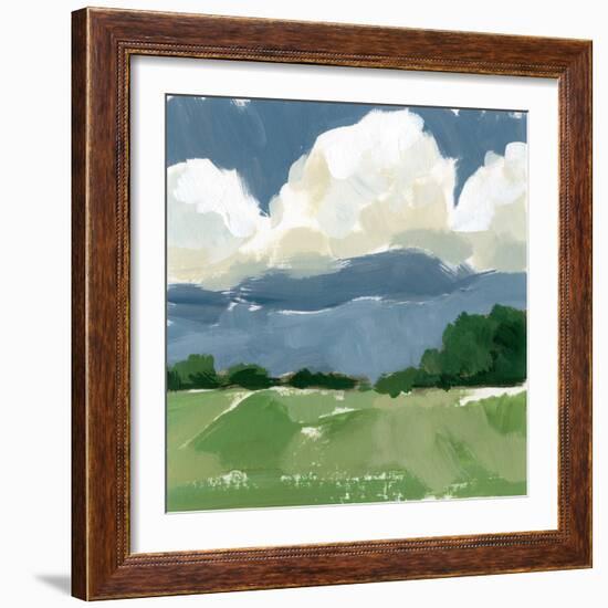 Spring Meadow Study I-Victoria Barnes-Framed Art Print