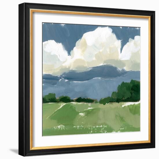 Spring Meadow Study I-Victoria Barnes-Framed Art Print