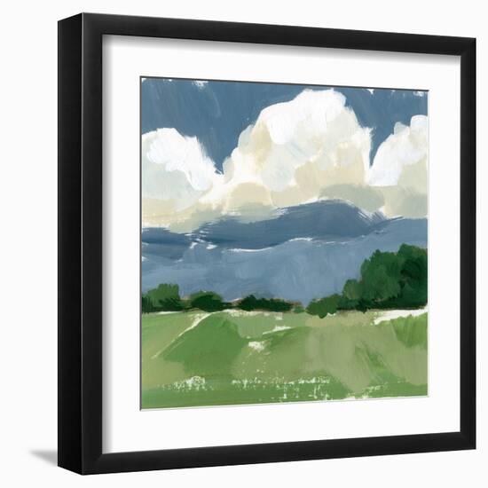 Spring Meadow Study I-Victoria Barnes-Framed Art Print