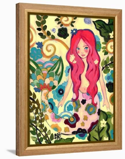 Spring Mermaid-Natasha Wescoat-Framed Premier Image Canvas