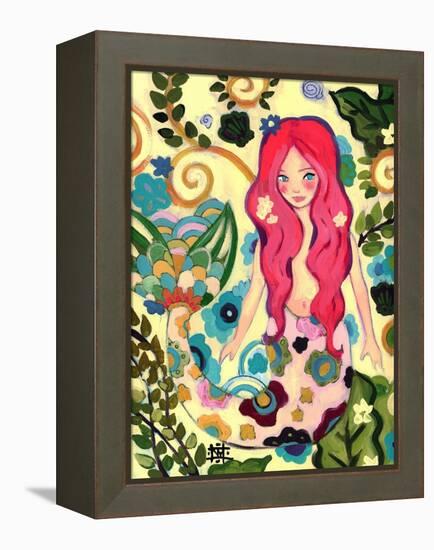 Spring Mermaid-Natasha Wescoat-Framed Premier Image Canvas