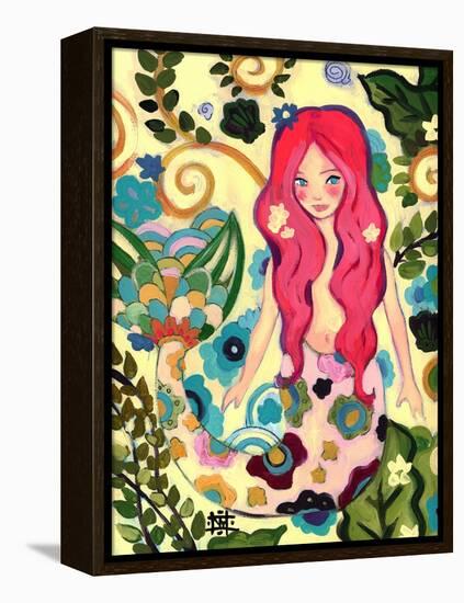 Spring Mermaid-Natasha Wescoat-Framed Premier Image Canvas