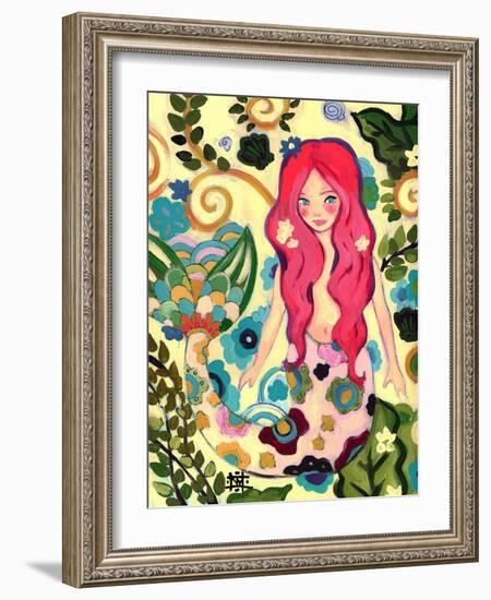 Spring Mermaid-Natasha Wescoat-Framed Giclee Print