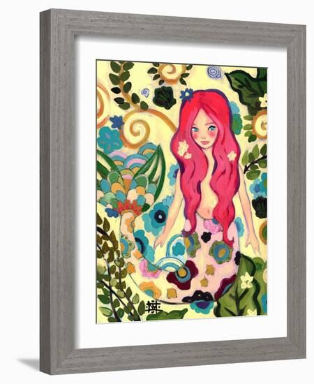 Spring Mermaid-Natasha Wescoat-Framed Giclee Print