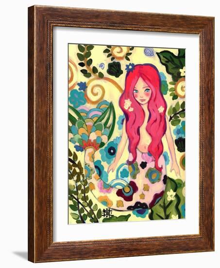 Spring Mermaid-Natasha Wescoat-Framed Giclee Print