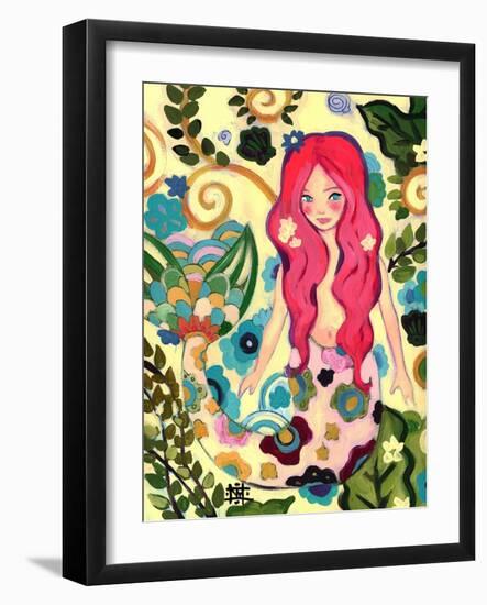 Spring Mermaid-Natasha Wescoat-Framed Giclee Print