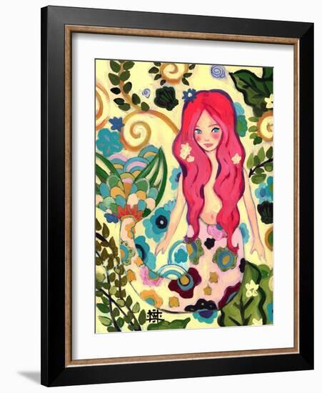 Spring Mermaid-Natasha Wescoat-Framed Giclee Print