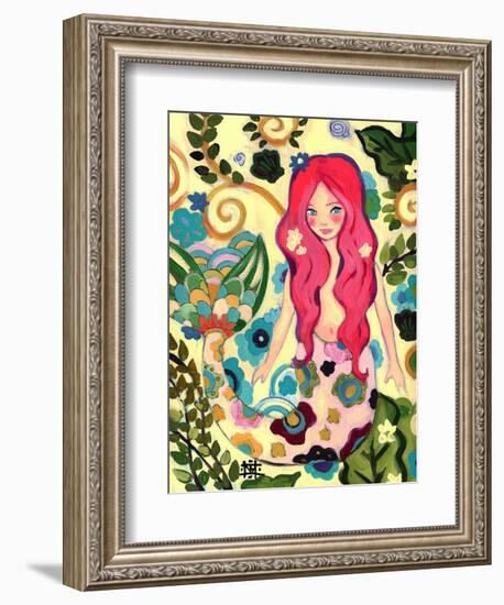 Spring Mermaid-Natasha Wescoat-Framed Giclee Print