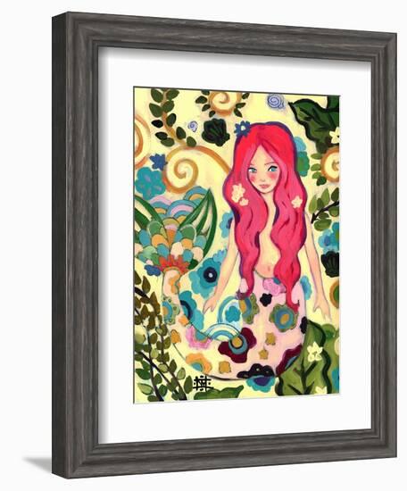 Spring Mermaid-Natasha Wescoat-Framed Giclee Print