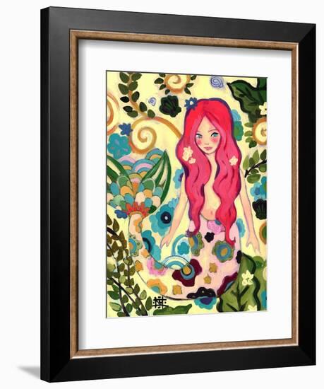 Spring Mermaid-Natasha Wescoat-Framed Giclee Print