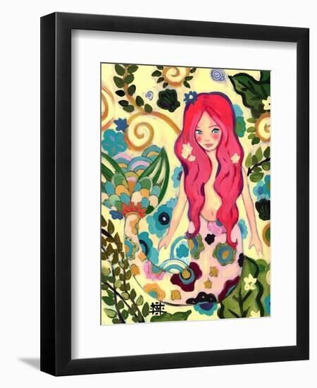 Spring Mermaid-Natasha Wescoat-Framed Giclee Print