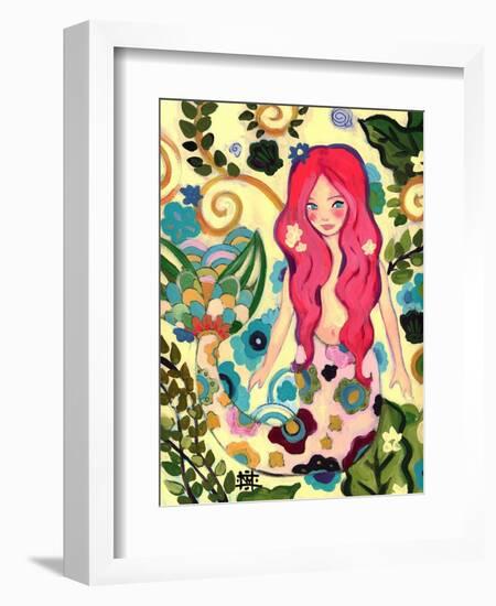 Spring Mermaid-Natasha Wescoat-Framed Giclee Print