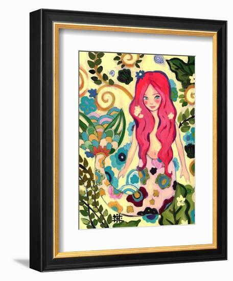 Spring Mermaid-Natasha Wescoat-Framed Giclee Print