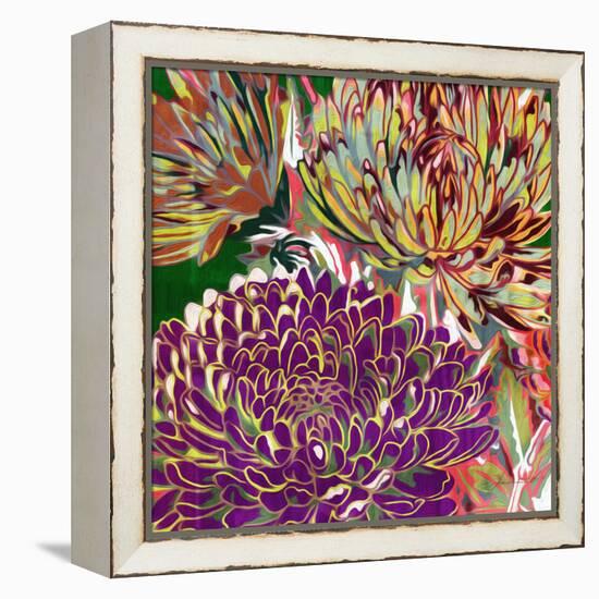 Spring Mix III-James Burghardt-Framed Stretched Canvas