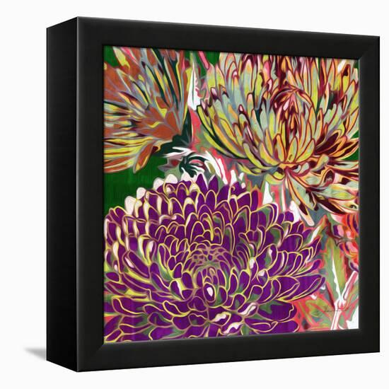 Spring Mix III-James Burghardt-Framed Stretched Canvas