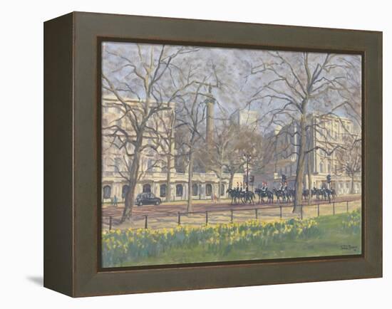 Spring Morning, the Mall, 2010-Julian Barrow-Framed Premier Image Canvas