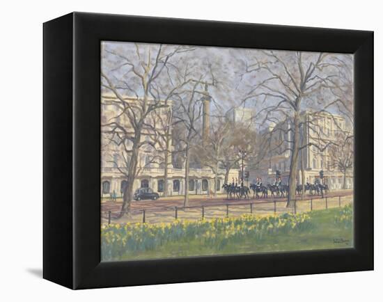 Spring Morning, the Mall, 2010-Julian Barrow-Framed Premier Image Canvas