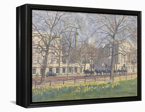 Spring Morning, the Mall, 2010-Julian Barrow-Framed Premier Image Canvas