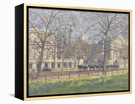 Spring Morning, the Mall, 2010-Julian Barrow-Framed Premier Image Canvas