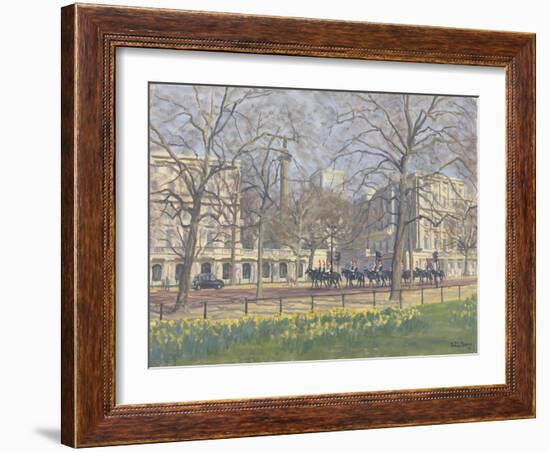 Spring Morning, the Mall, 2010-Julian Barrow-Framed Giclee Print