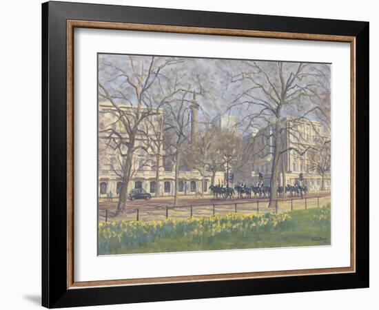 Spring Morning, the Mall, 2010-Julian Barrow-Framed Giclee Print