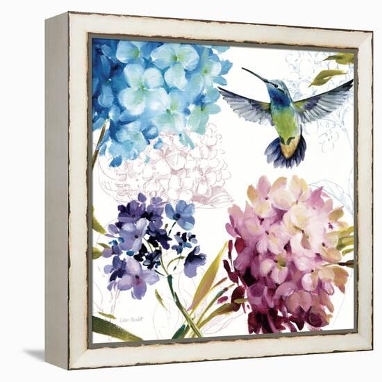 Spring Nectar Square III-Lisa Audit-Framed Stretched Canvas