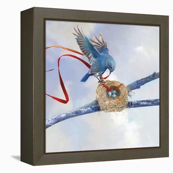 Spring Nest-Nancy Tillman-Framed Stretched Canvas