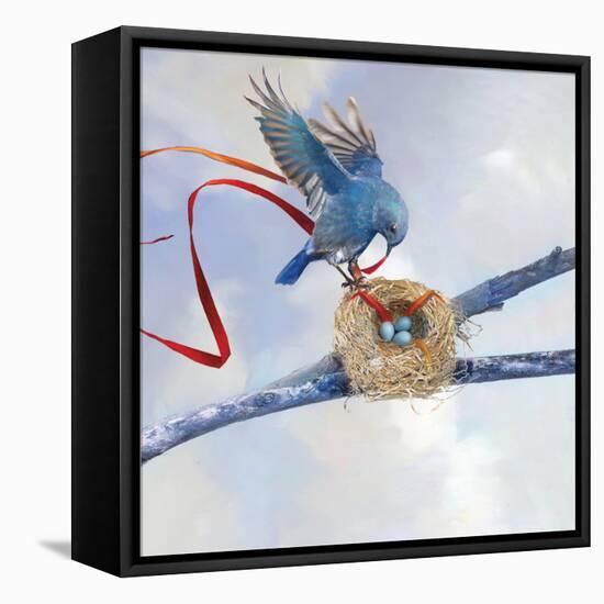 Spring Nest-Nancy Tillman-Framed Stretched Canvas