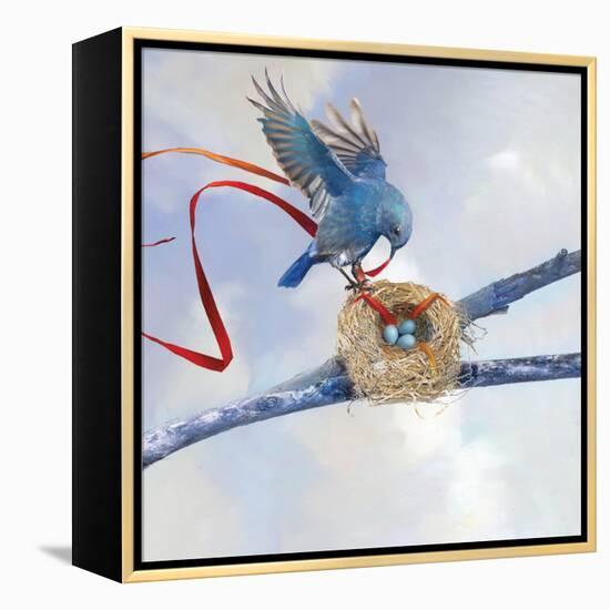 Spring Nest-Nancy Tillman-Framed Stretched Canvas