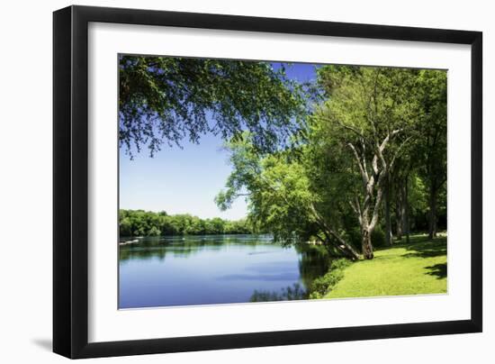 Spring on the River V-Alan Hausenflock-Framed Photographic Print