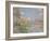 Spring on the Seine-Claude Monet-Framed Giclee Print