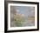 Spring on the Seine-Claude Monet-Framed Giclee Print