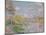 Spring on the Seine-Claude Monet-Mounted Giclee Print