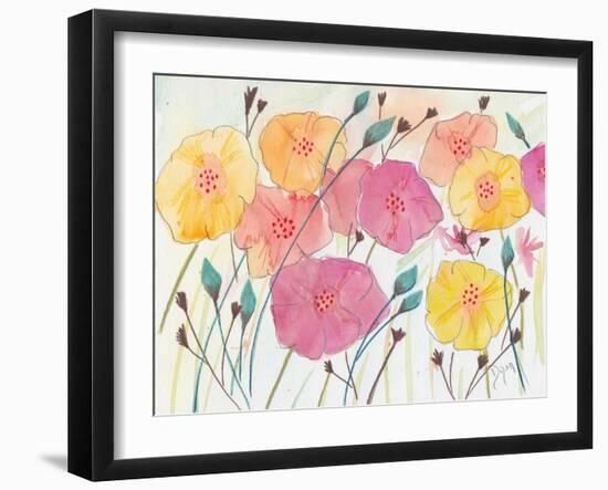 Spring Party II-Beverly Dyer-Framed Art Print