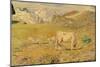 Spring Pasture-Giovanni Segantini-Mounted Art Print