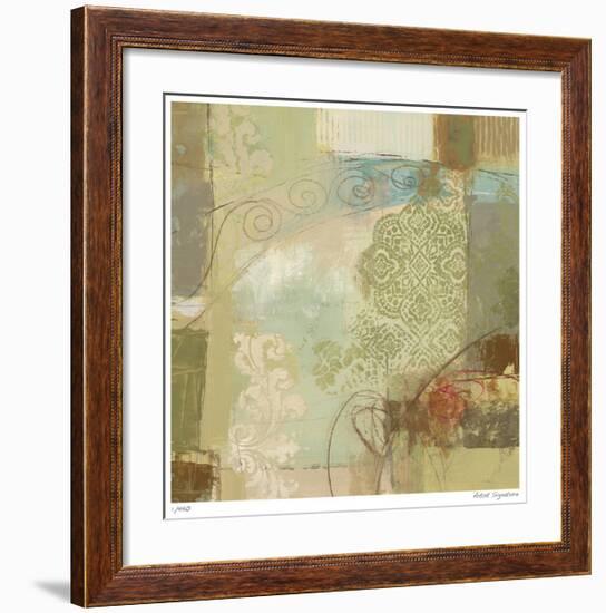 Spring Patterns II-Ursula Brenner-Framed Giclee Print