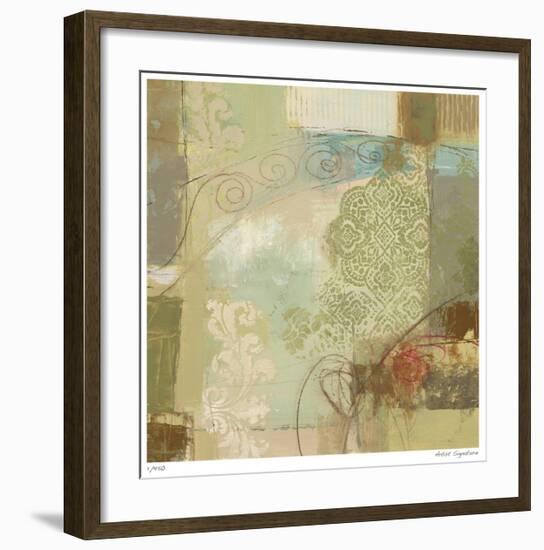Spring Patterns II-Ursula Brenner-Framed Giclee Print