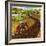 "Spring Plowing,"May 1, 1945-Peter Helck-Framed Giclee Print