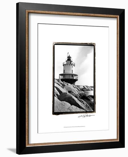 Spring Point Light, Maine I-Laura Denardo-Framed Art Print