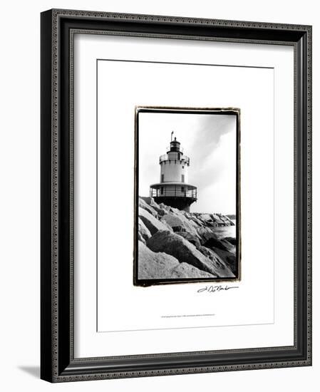 Spring Point Light, Maine I-Laura Denardo-Framed Art Print