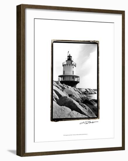 Spring Point Light, Maine I-Laura Denardo-Framed Art Print