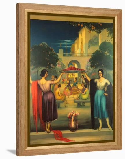 Spring Primavera, circa 1915-Julio Romero de Torres-Framed Premier Image Canvas