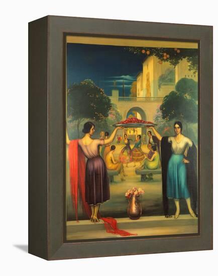 Spring Primavera, circa 1915-Julio Romero de Torres-Framed Premier Image Canvas