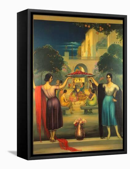 Spring Primavera, circa 1915-Julio Romero de Torres-Framed Premier Image Canvas